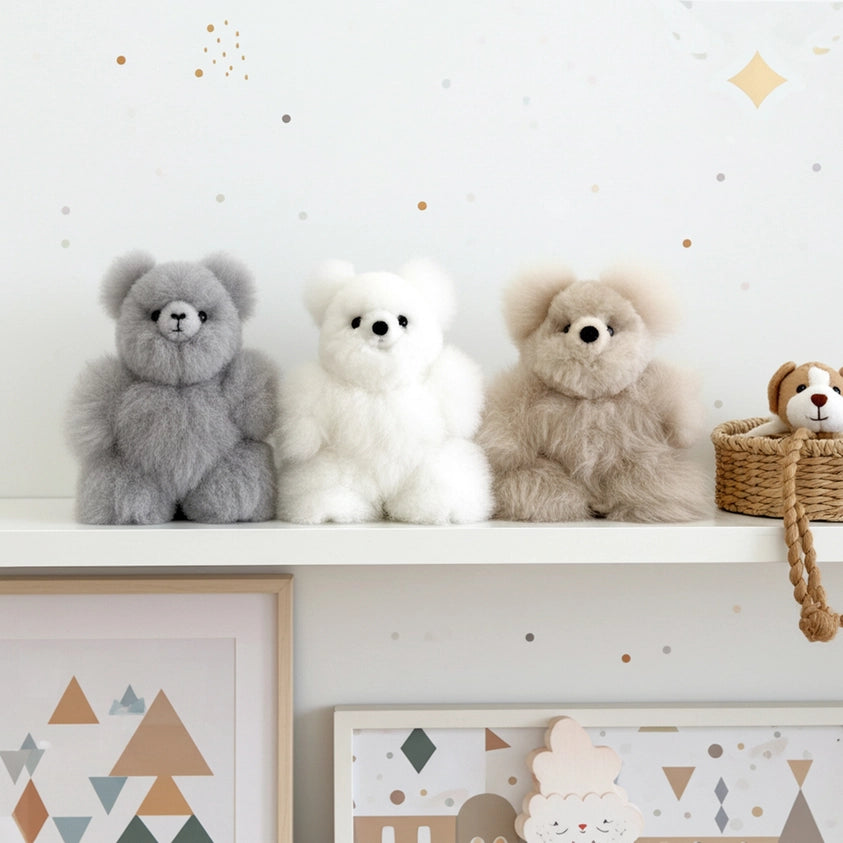 Alpaca Stuffed Animal - Small Teddy Bear