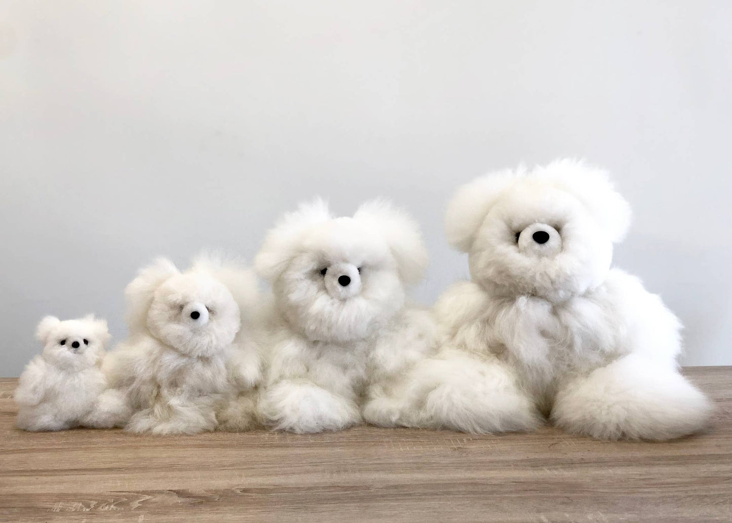 Pluszowa alpaka - mini miś teddy
