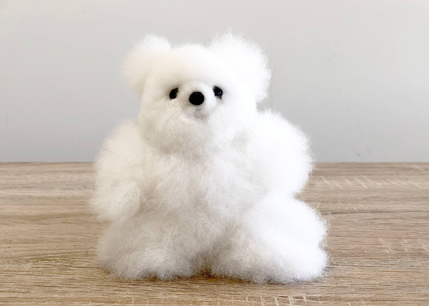 Pluszowa alpaka - mini miś teddy