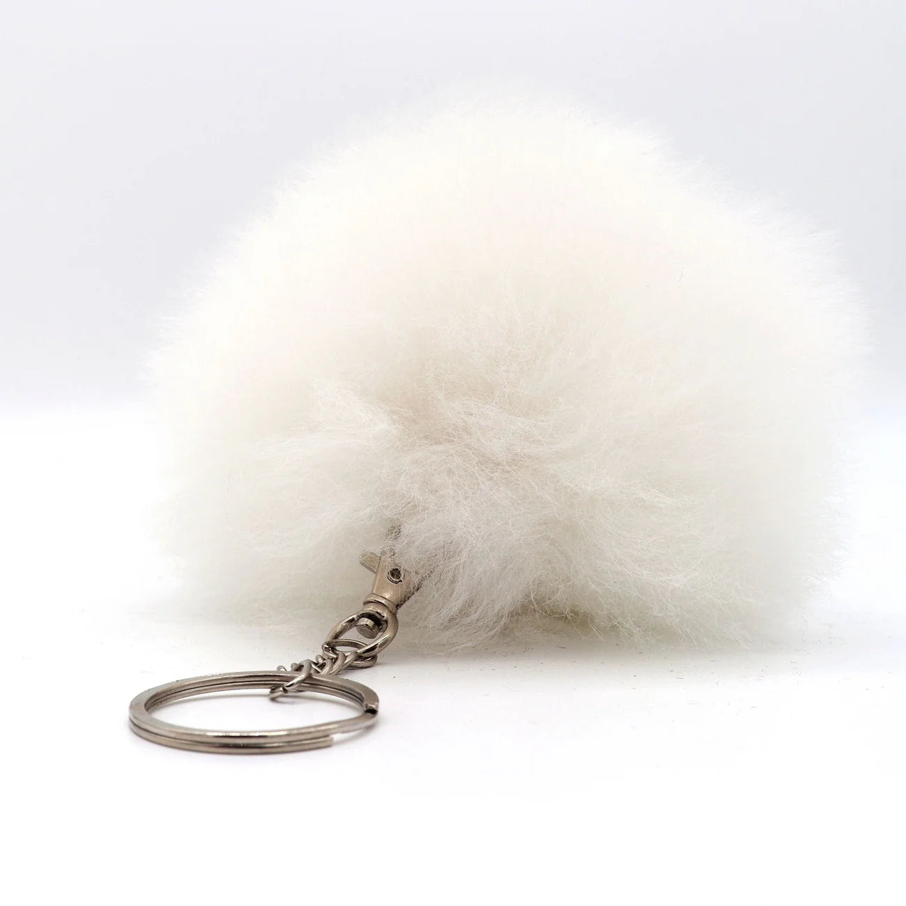 Alpaca Fluffball Keychain | INKARI - alpaca keychain - 100% Sustainable Alpaca Fur by INKARI