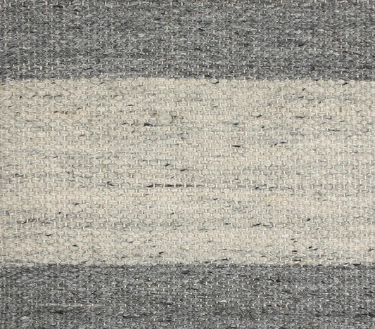 Handwoven Gray Colorblock Square Cushion Cover-RAUHA Crafts-RAUHA Crafts