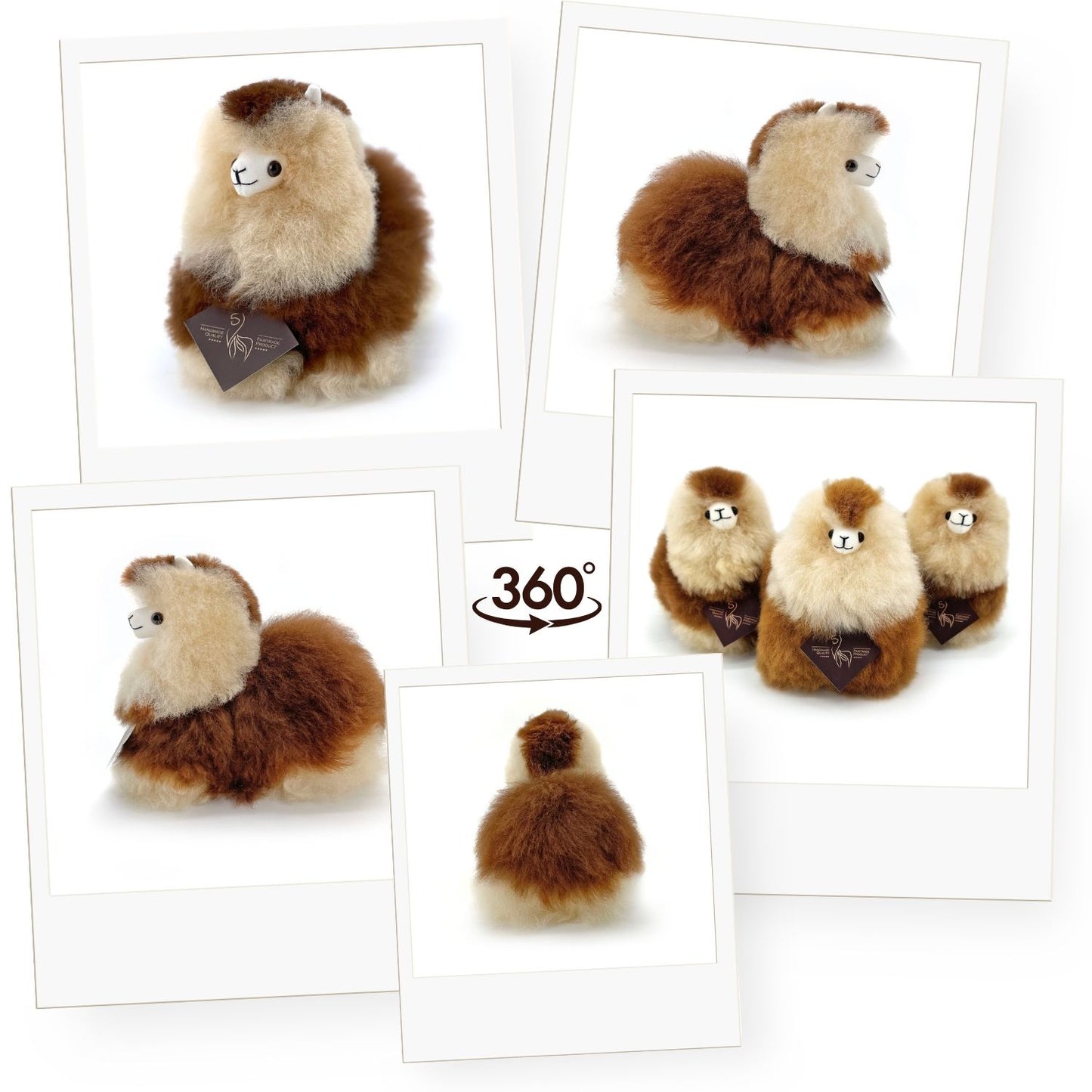 Alpaka Pluszowa Zabawka | INKARI - Moccachino