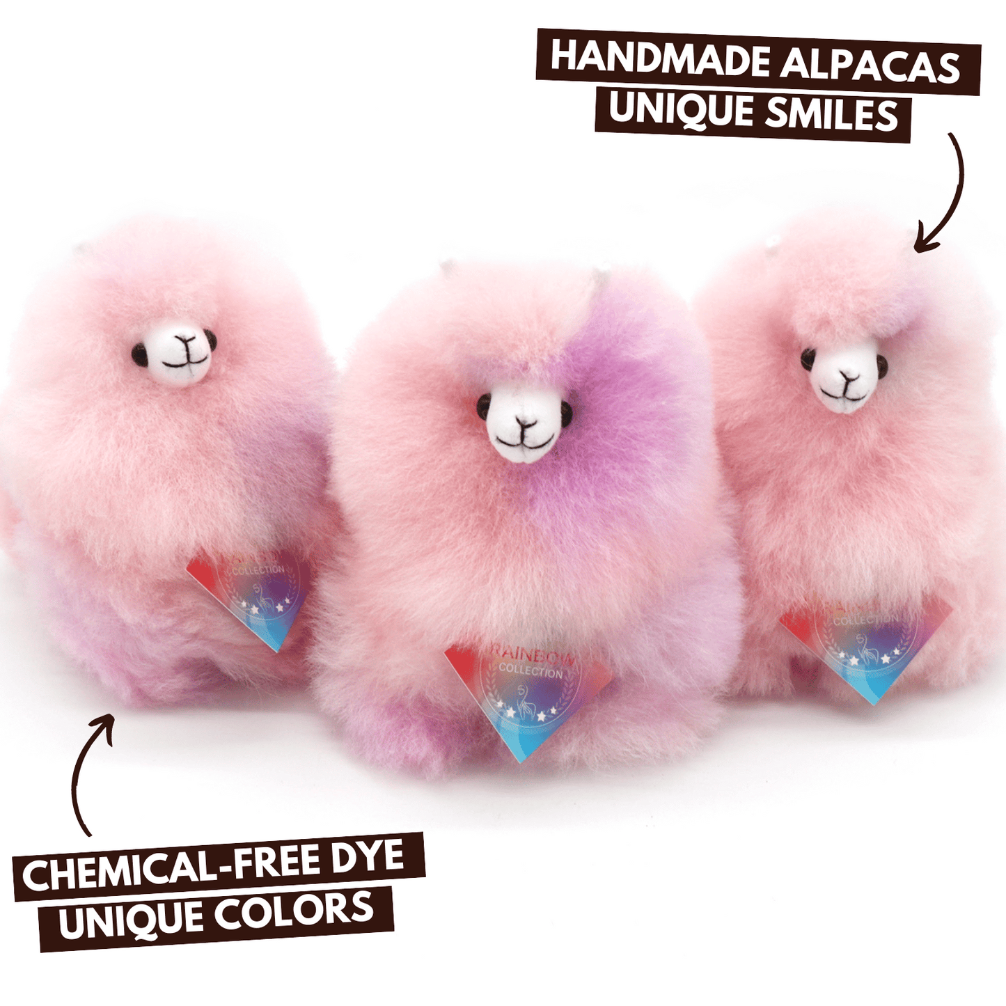 Alpaka Pluszowa Zabawka | INKARI Tęcza - Lotos