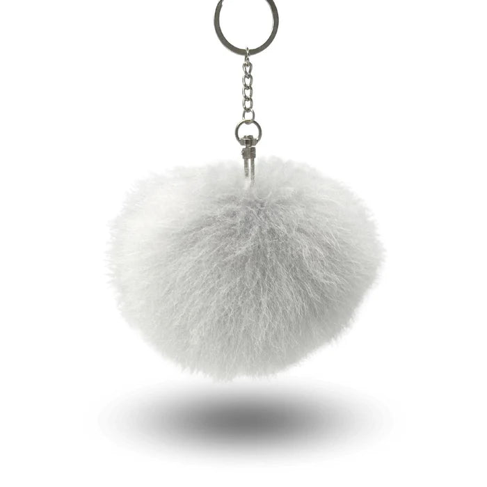 Porta-chaves Pompom em Alpaca | INKARI