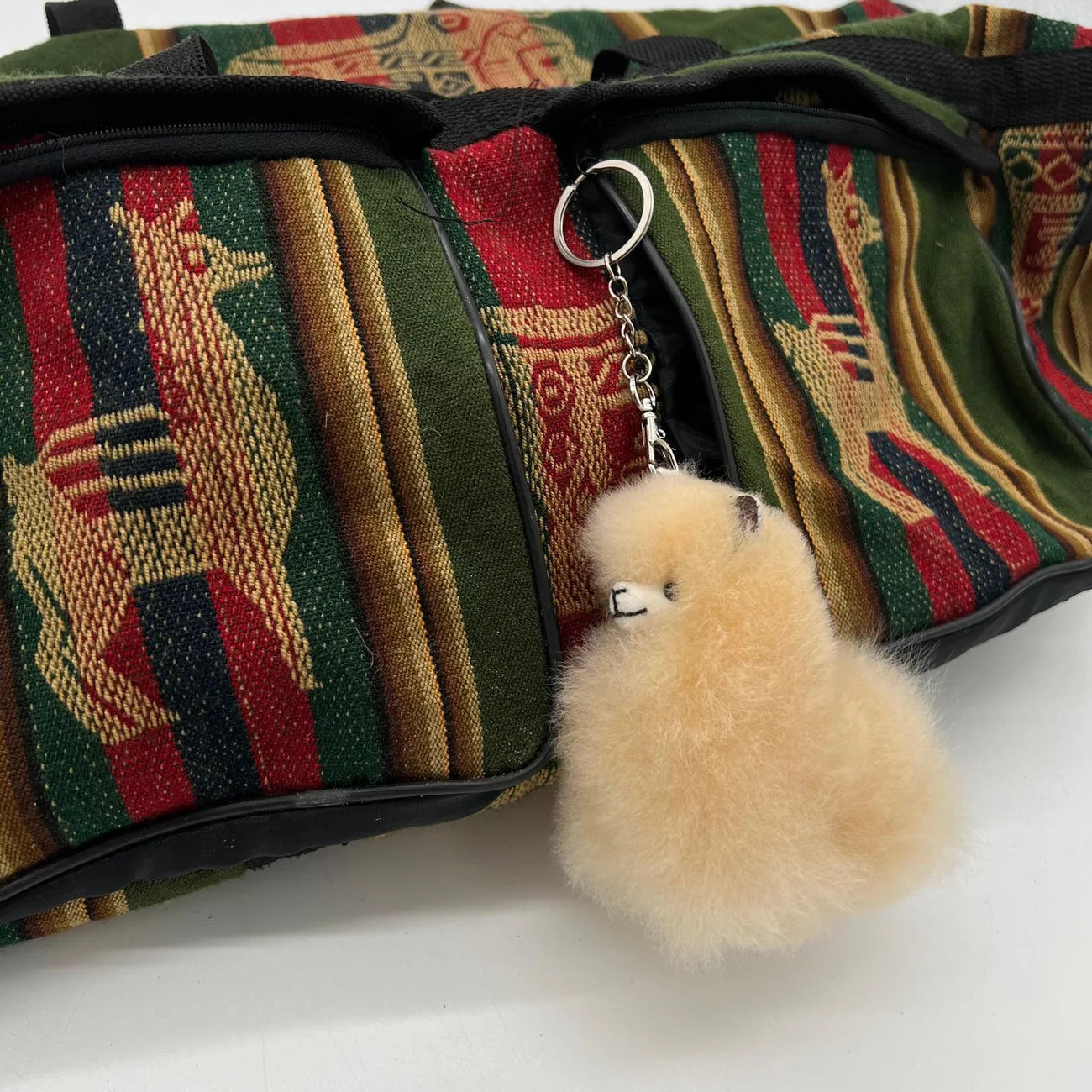 Alpaca Keychain | INKARI - 100% Sustainable Alpaca Fur by INKARI