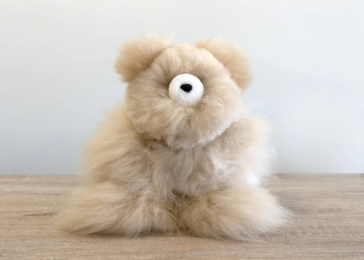 Pluszowa alpaka - mały miś teddy