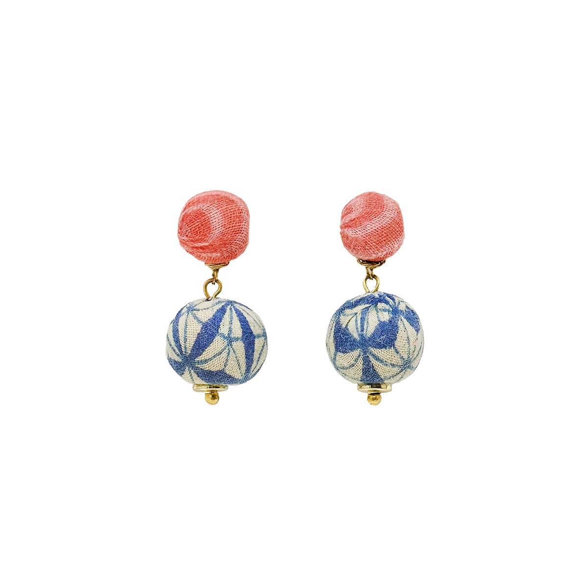 Kantha Betty Drop Earrings