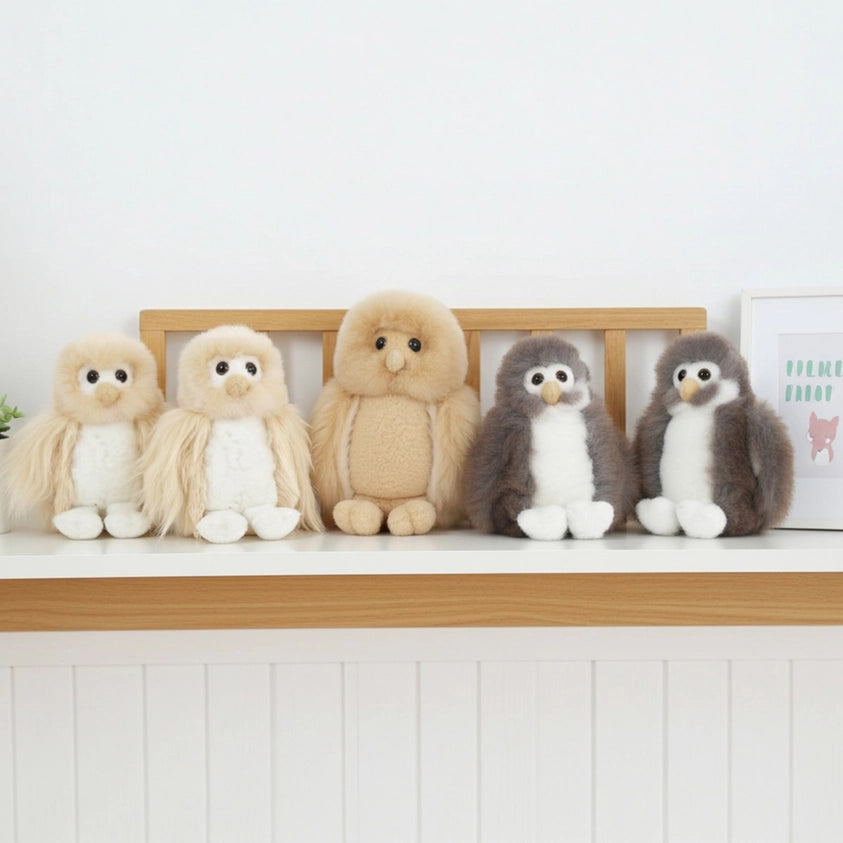 Alpaca Stuffed Animal - Owl