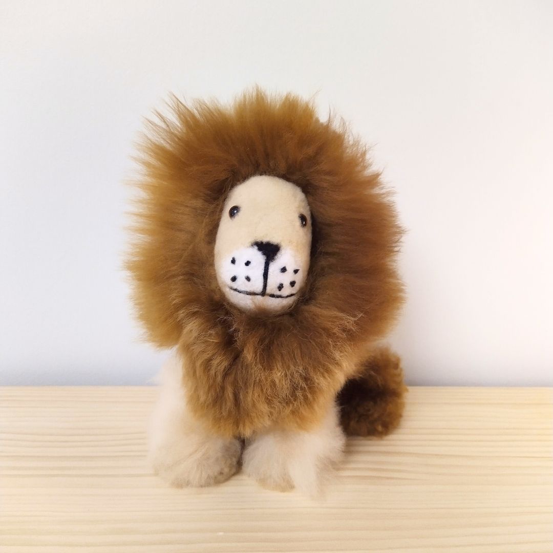 Alpaca Stuffed Animal | Shupaca - Small Lion