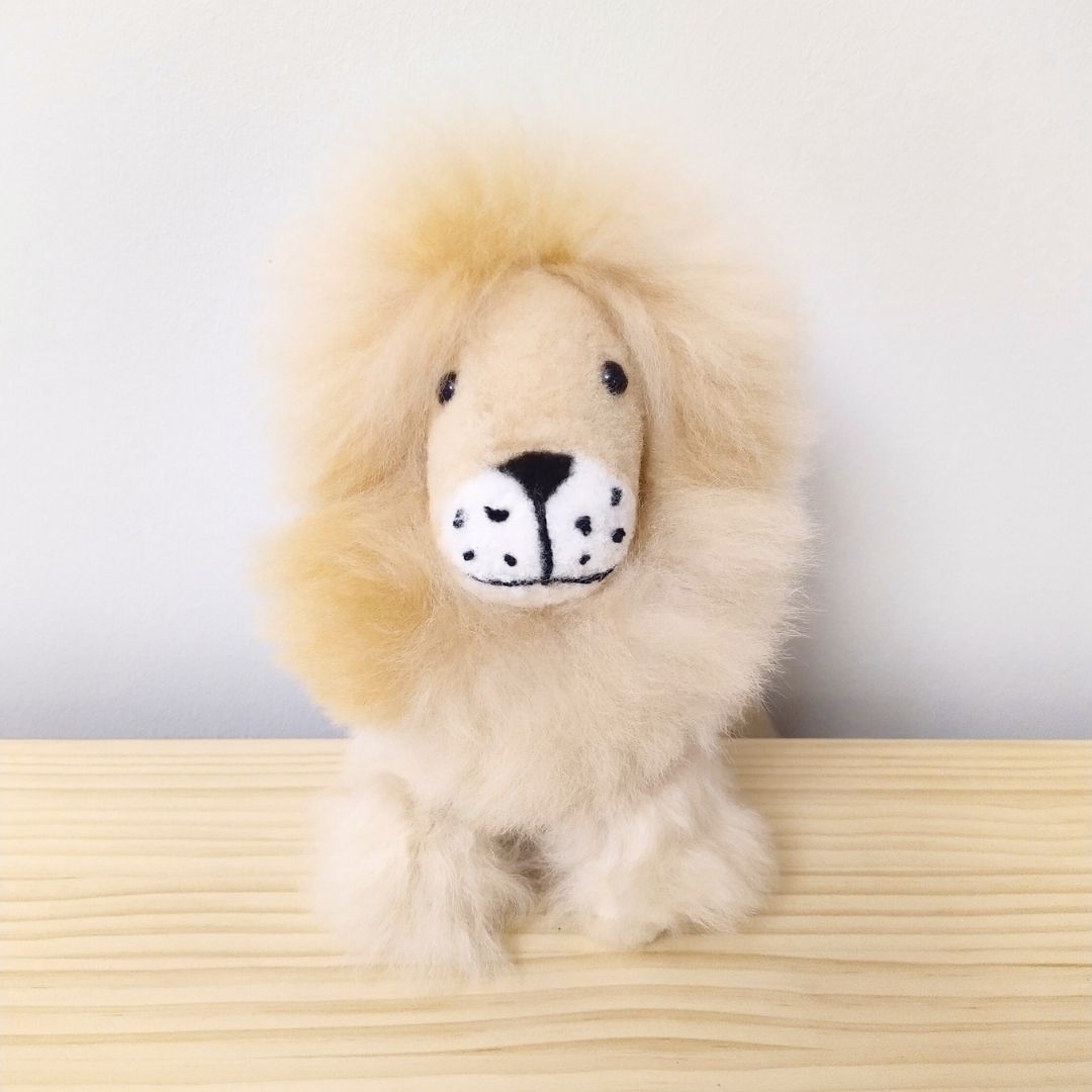 Alpaca Stuffed Animal | Shupaca - Small Lion