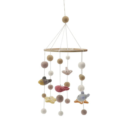 Felt Wool Mobile | Gry & Sif - Mobile Sea Animals