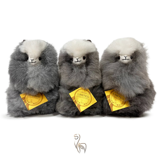 Alpaca Stuffed Animal | INKARI Limited Edition - Arctic Wolf