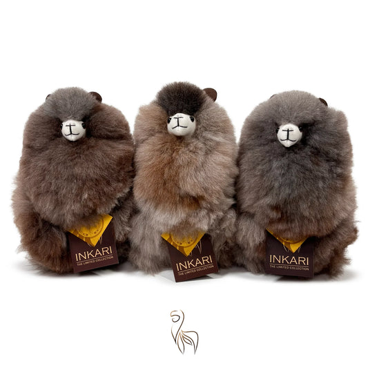 Alpaca Stuffed Animal | INKARI Limited Edition - Mountain Wolf