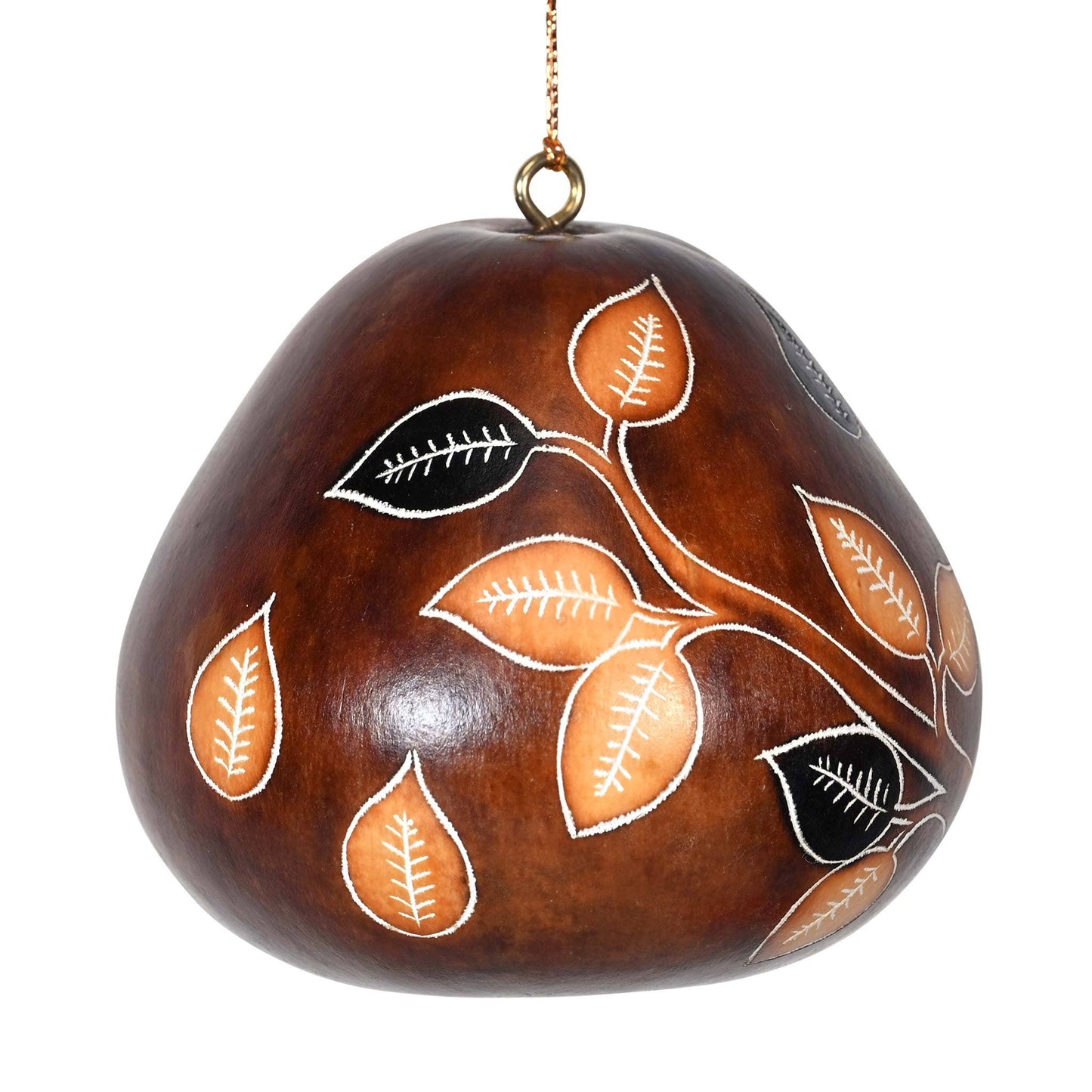 Gourd Ornament | Sloth Mom & Baby