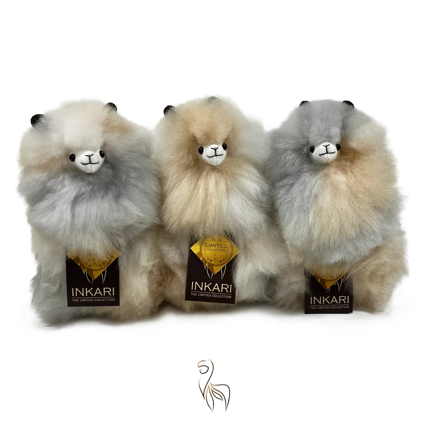 Alpaca Stuffed Animal | INKARI Limited Edition - Pearl Shell