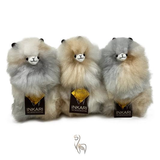 Alpaca Stuffed Animal | INKARI Limited Edition - Pearl Shell