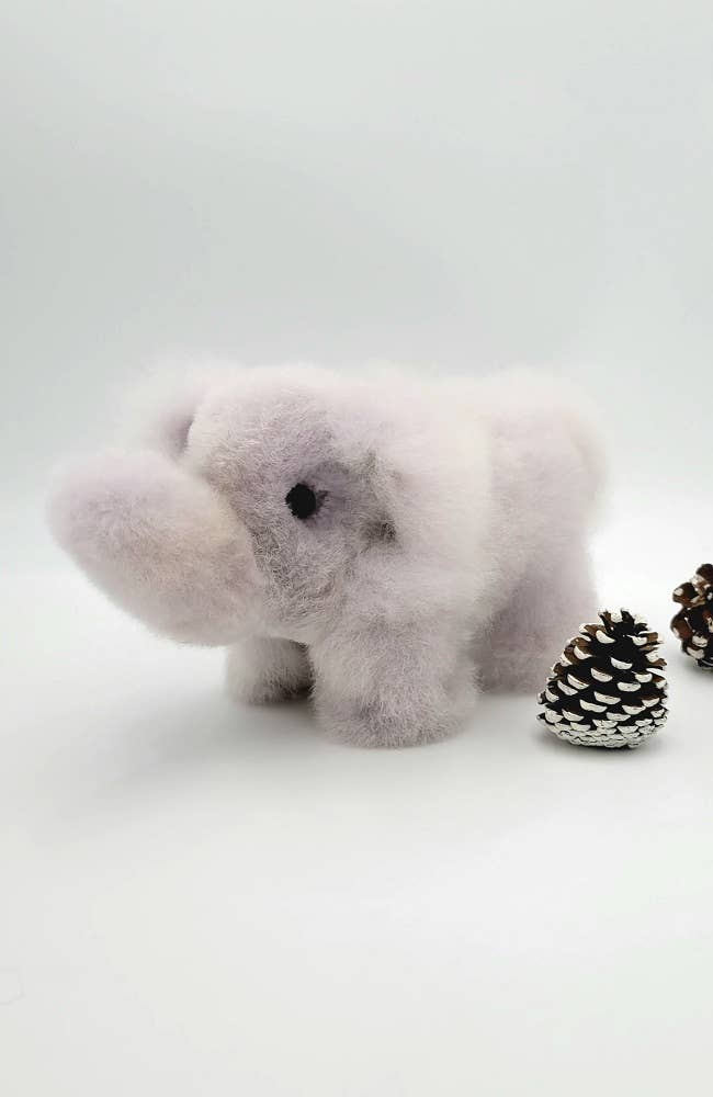 Alpaca Stuffed Animal | Baby Elephant
