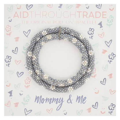 Handmade Mommy and Me Daisy Roll-On Bracelets by Aid Through Trade