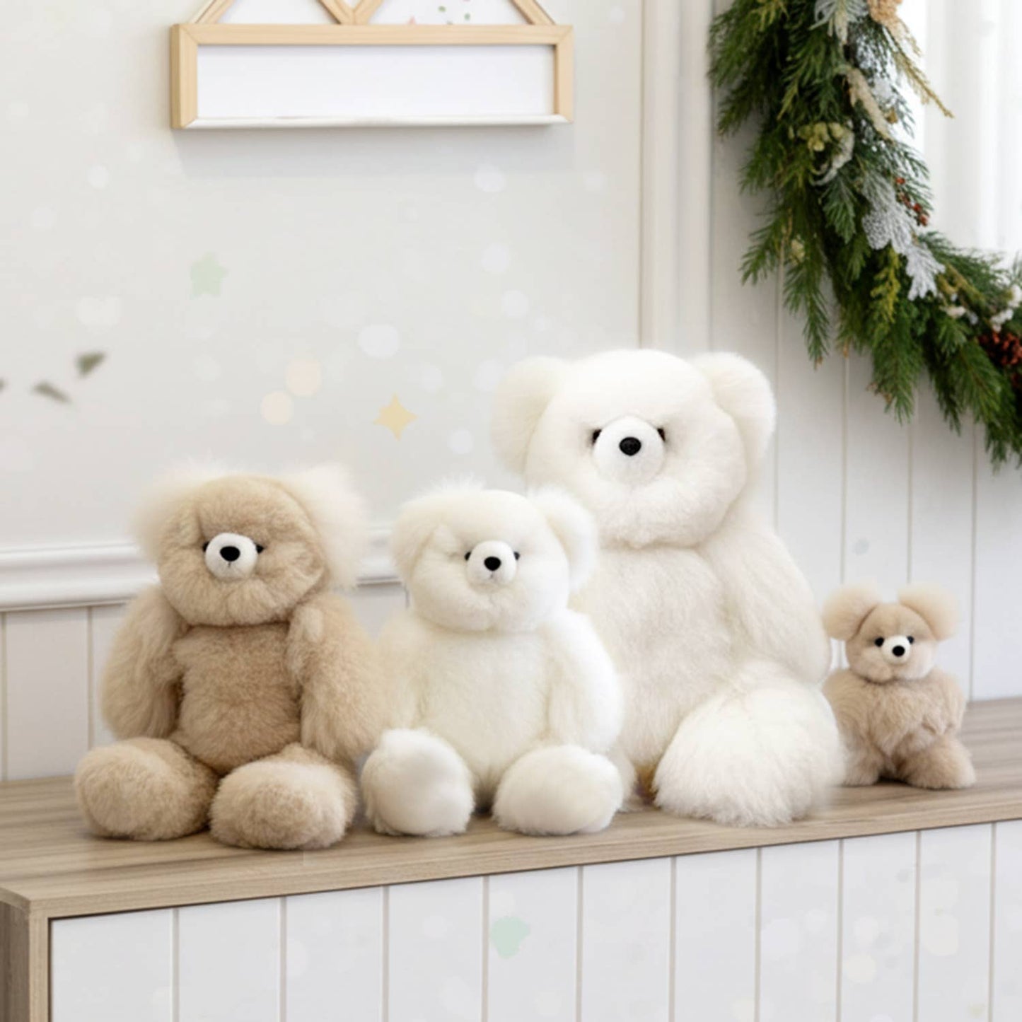 Alpaca Stuffed Animal | Shupaca - Medium Bear