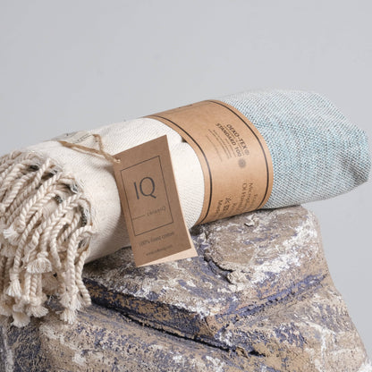 Hammam Towel | cotonIQ - Ecuador - Blue