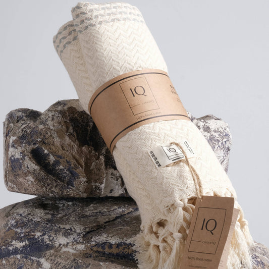 Hammam Towel cotonIQ Colombia Grey