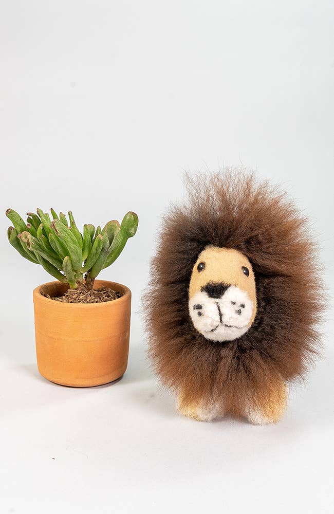 Alpaca Stuffed Animal | Baby Lion