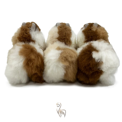 Alpaca Stuffed Animal | INKARI Limited Edition - Light Brown Calico
