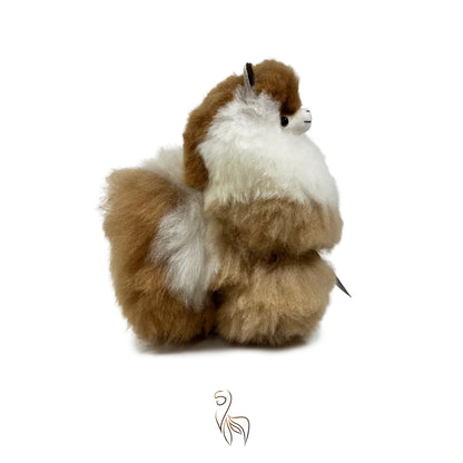 Alpaca Stuffed Animal | INKARI Limited Edition - Light Brown Calico