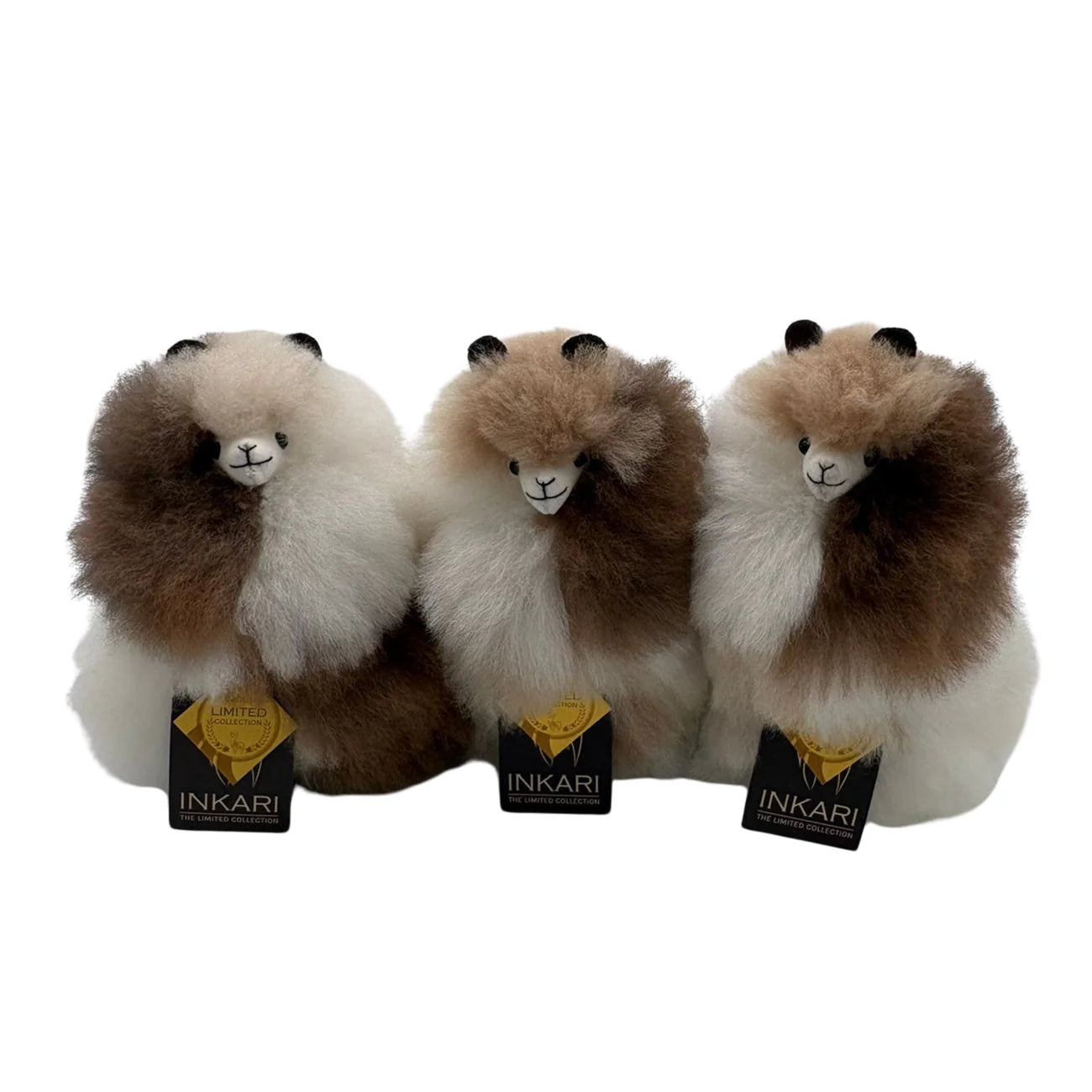 Alpaca Stuffed Animal | INKARI Limited Edition - Light Brown Calico