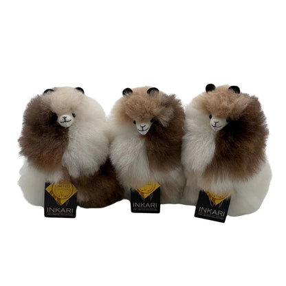 Alpaca Stuffed Animal | INKARI Limited Edition - Light Brown Calico