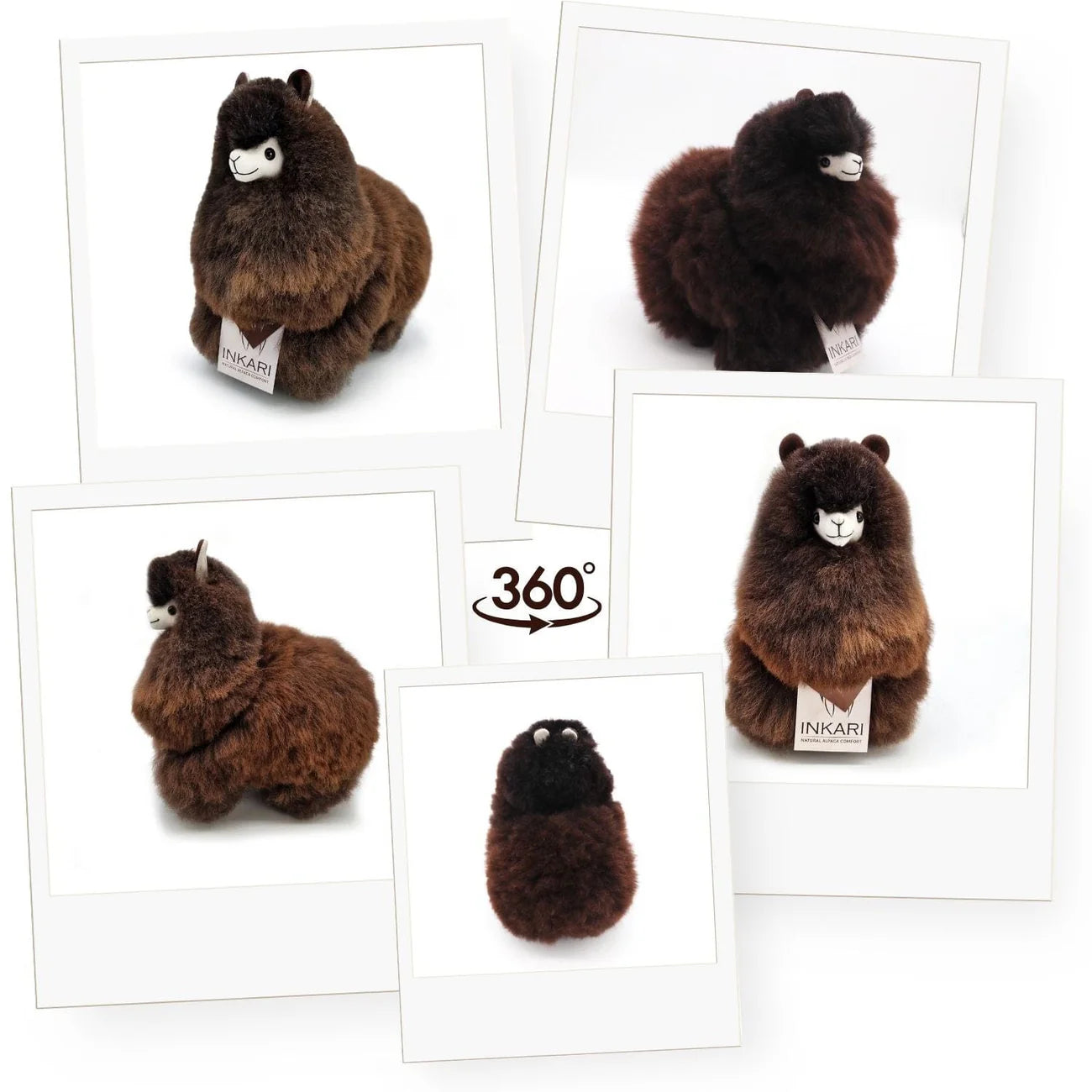 Alpaca Stuffed Animal | INKARI Natural - Cacao
