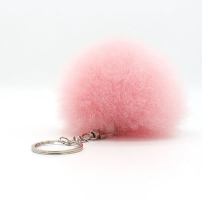 Alpaca Fluffball Keychain | INKARI