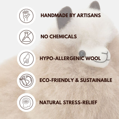 Alpaka Pluszowa Zabawka | INKARI - Moccachino