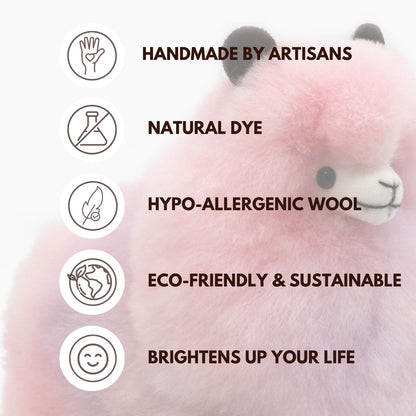 Alpaka Pluszowa Zabawka | INKARI Tęcza - Galaktyka