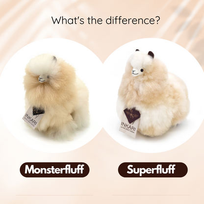 Alpaka Pluszowa Zabawka | INKARI Monsterfluff - Sahara