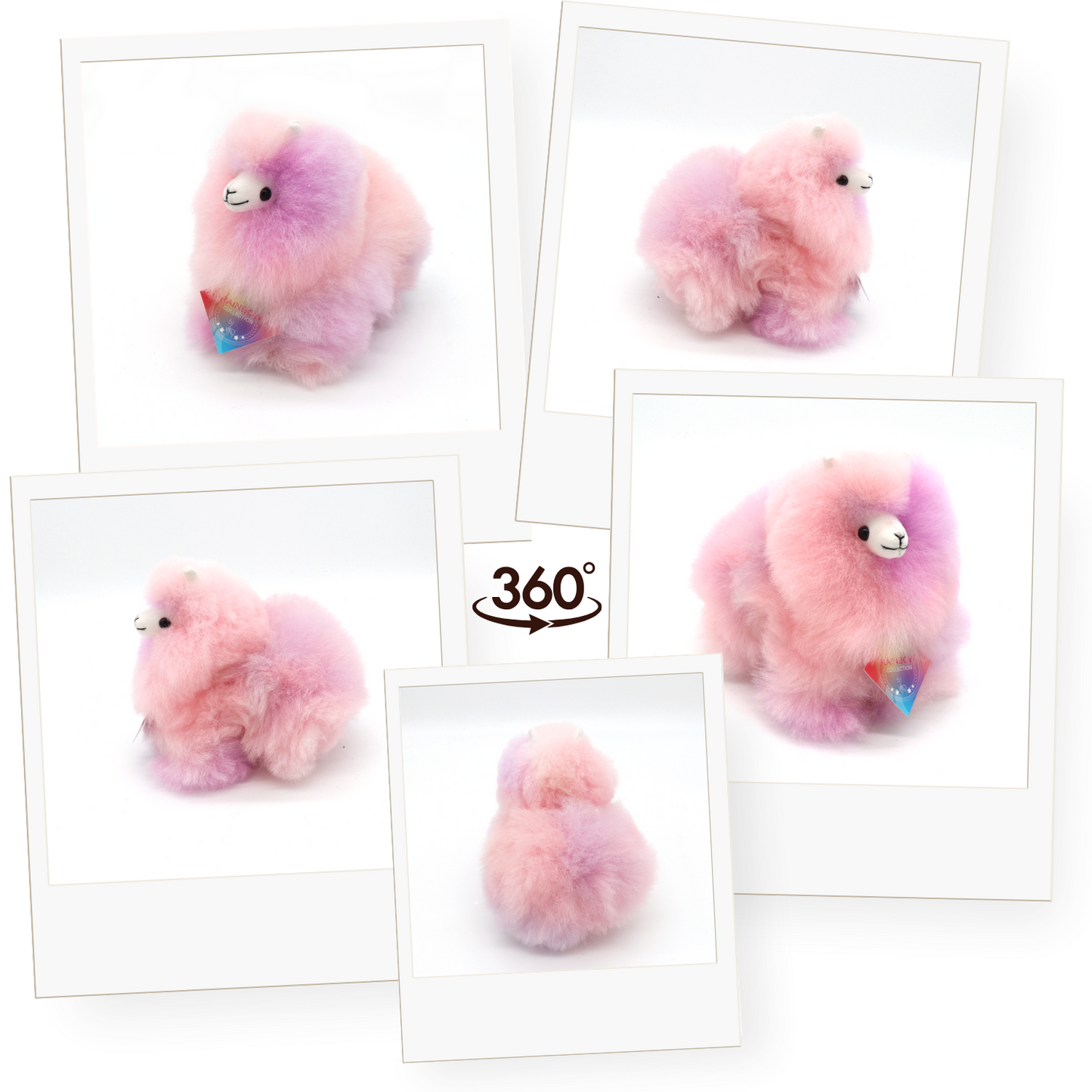 Alpaka Pluszowa Zabawka | INKARI Tęcza - Lotos