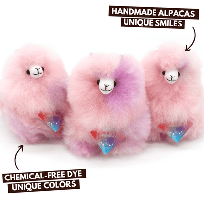 Alpaka Pluszowa Zabawka | INKARI Tęcza - Lotos