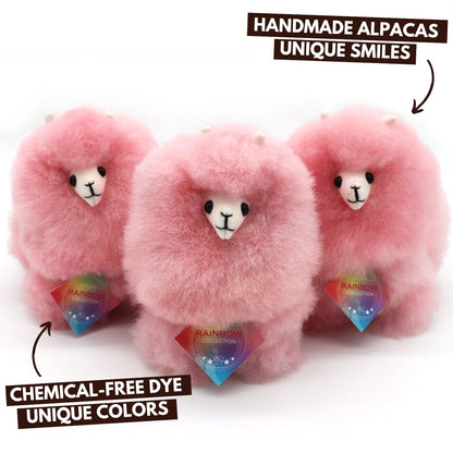 Alpaka Pluszowa Zabawka | INKARI Tęcza - Wata Cukrowa