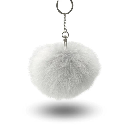 Porta-chaves Pompom em Alpaca | INKARI
