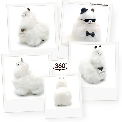 Alpaca Stuffed Animal | INKARI Natural - Ivory White