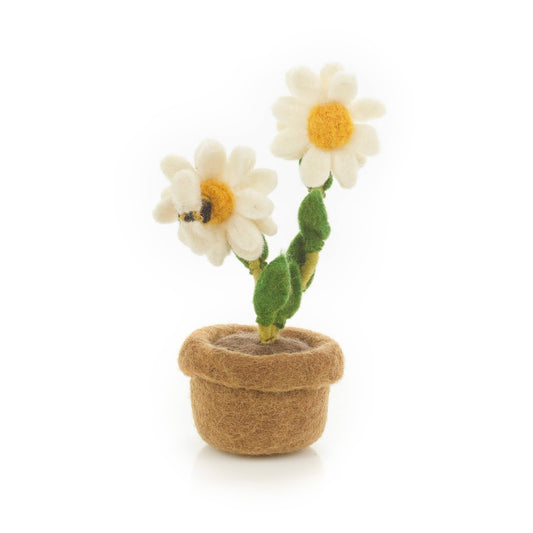 Felt Dazy Daisy Standing Spring flower Decoration