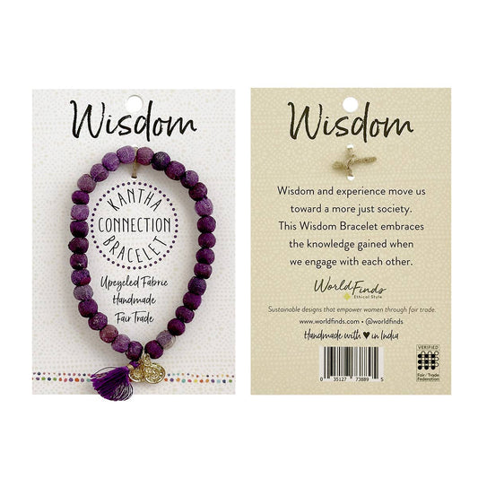 Wisdom • Kantha Connection Bracelet