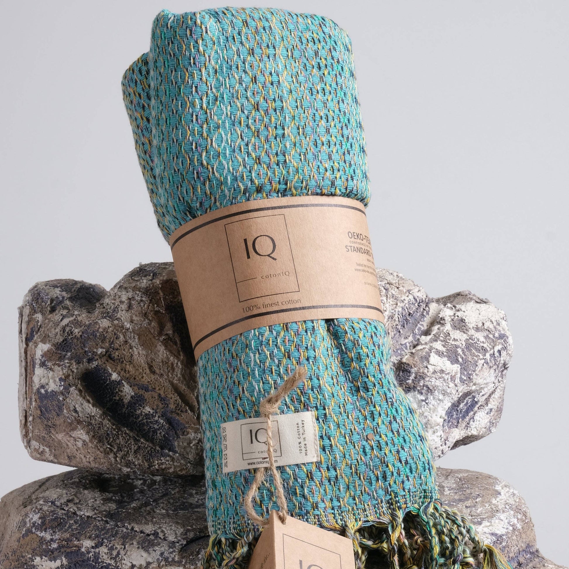 Hammam Towel cotonIQ Mexico Turquoise