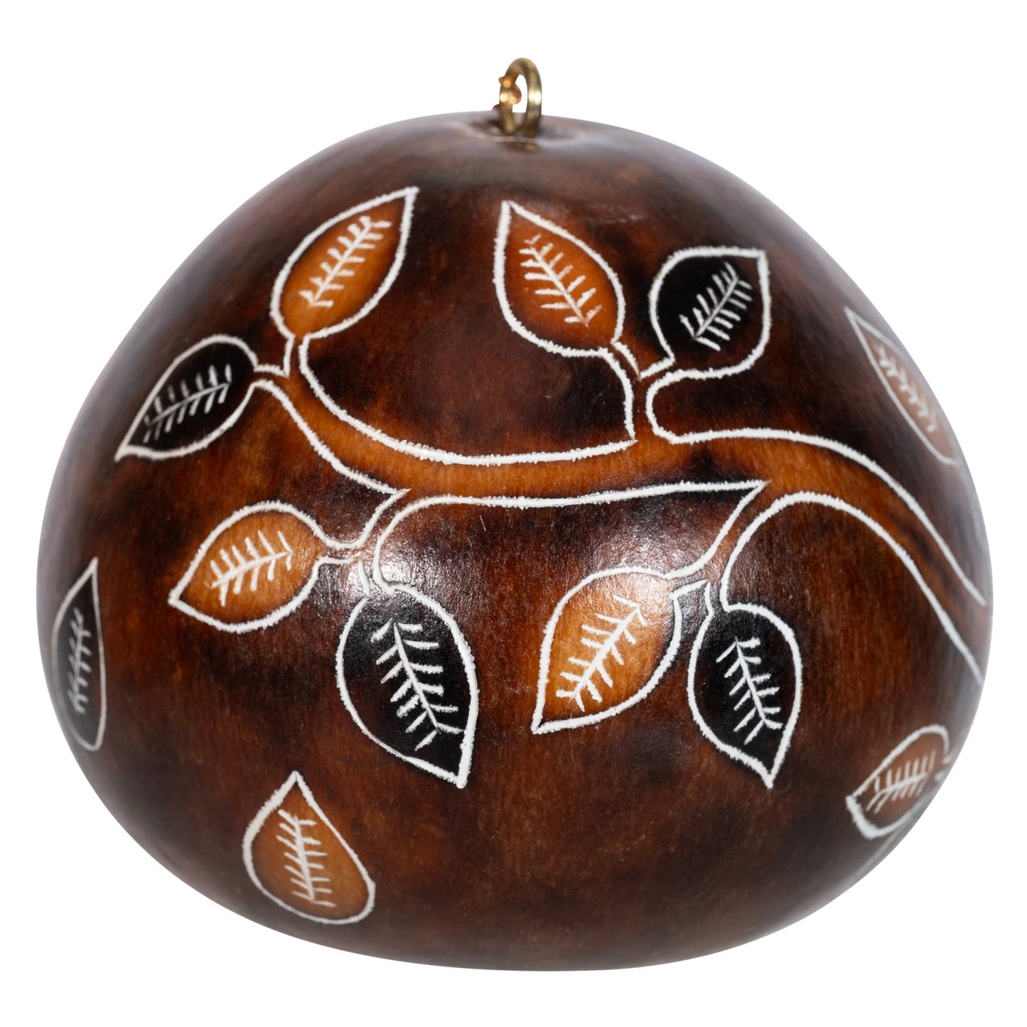 Gourd Ornament | Sloth Mom & Baby