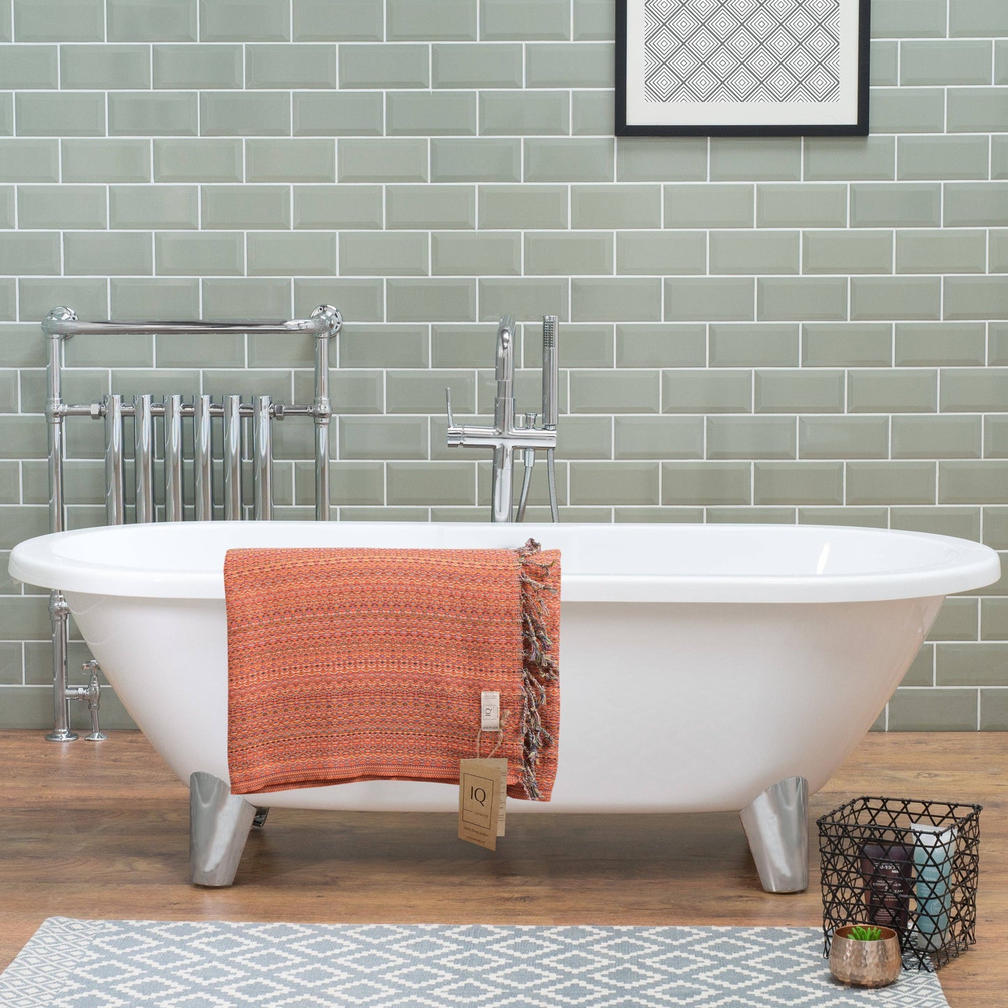 Hammam Towel | cotonIQ - Mexico - Orange
