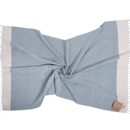 Hammam Towel | cotonIQ - Ecuador - Blue