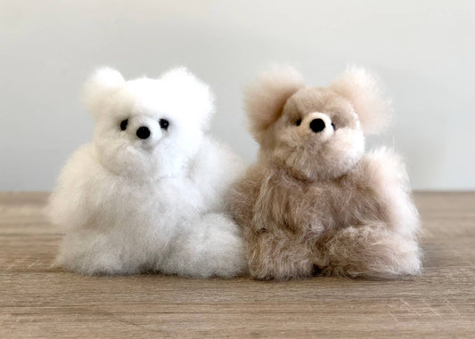 Pluszowa alpaka - mini miś teddy