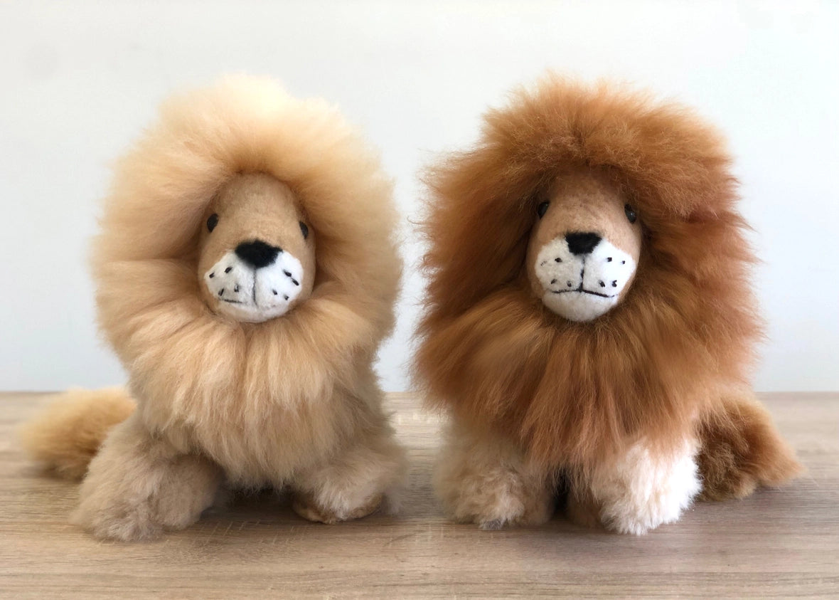 Alpaca Stuffed Animal - Lion