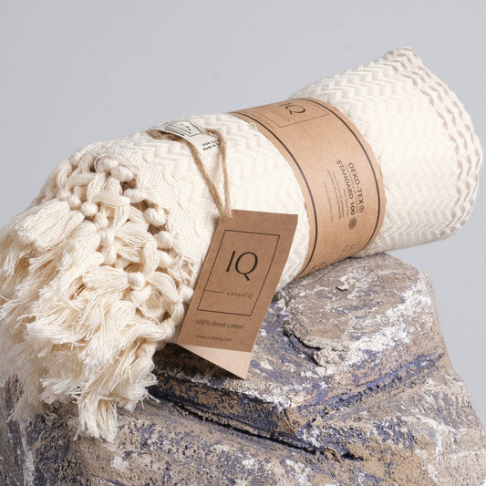 Hammam Towel | cotonIQ - Colombia - Beige