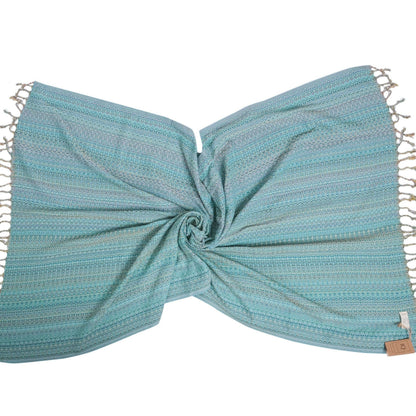 Hammam Towel | cotonIQ - Mexico - Turquoise